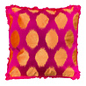 Colmore - Sierkussen Celina Cirkels Fuchsia Oranje 50x50cm franjes Colmore - Sierkussen Celina Cirkels Fuchsia Oranje 50x50cm franjes