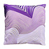 Sierkussen Swirls Paars Groen Katoen 50x50cm Sierkussen Swirls Paars Groen Katoen 50x50cm