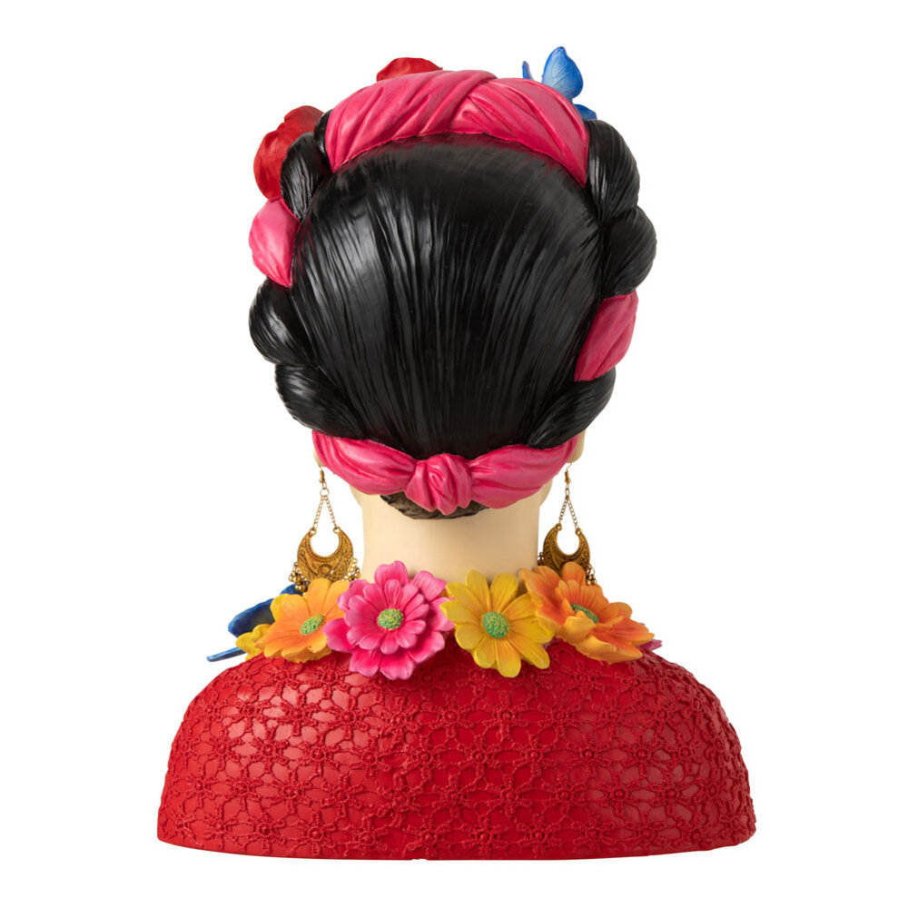 Melting Pot - Beeld Frida Kahlo Buste Multicolor 31x40cm Melting Pot - Beeld Frida Kahlo Buste Multicolor 31x40cm