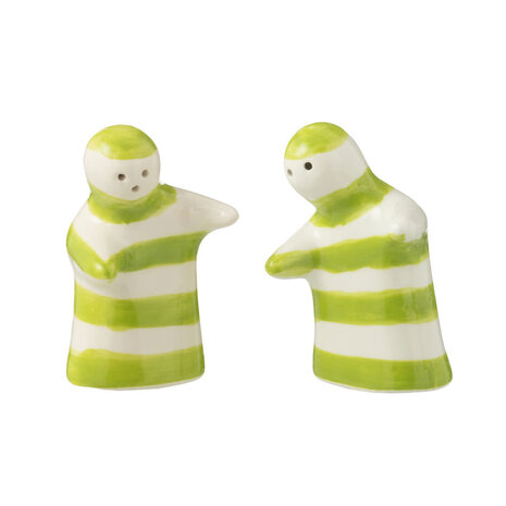 Melting Pot - Peper & Zout Stel Granada 7x8cm 4 kleuren Melting Pot - Peper & Zout Stel Granada 7x8cm 4 kleuren