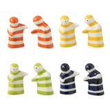 Melting Pot - Peper & Zout Stel Granada 7x8cm 4 kleuren