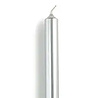 Rustik Lys - Dinerkaars Zilver Metallic 2.1x29cm – Feestelijke Glans Rustik Lys - Dinerkaars Zilver Metallic 2.1x29cm – Feestelijke Glans