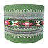 Lampenkap Tikal Groen Multicolor 40x30cm geborduurd Lampenkap Tikal Groen Multicolor 40x30cm geborduurd
