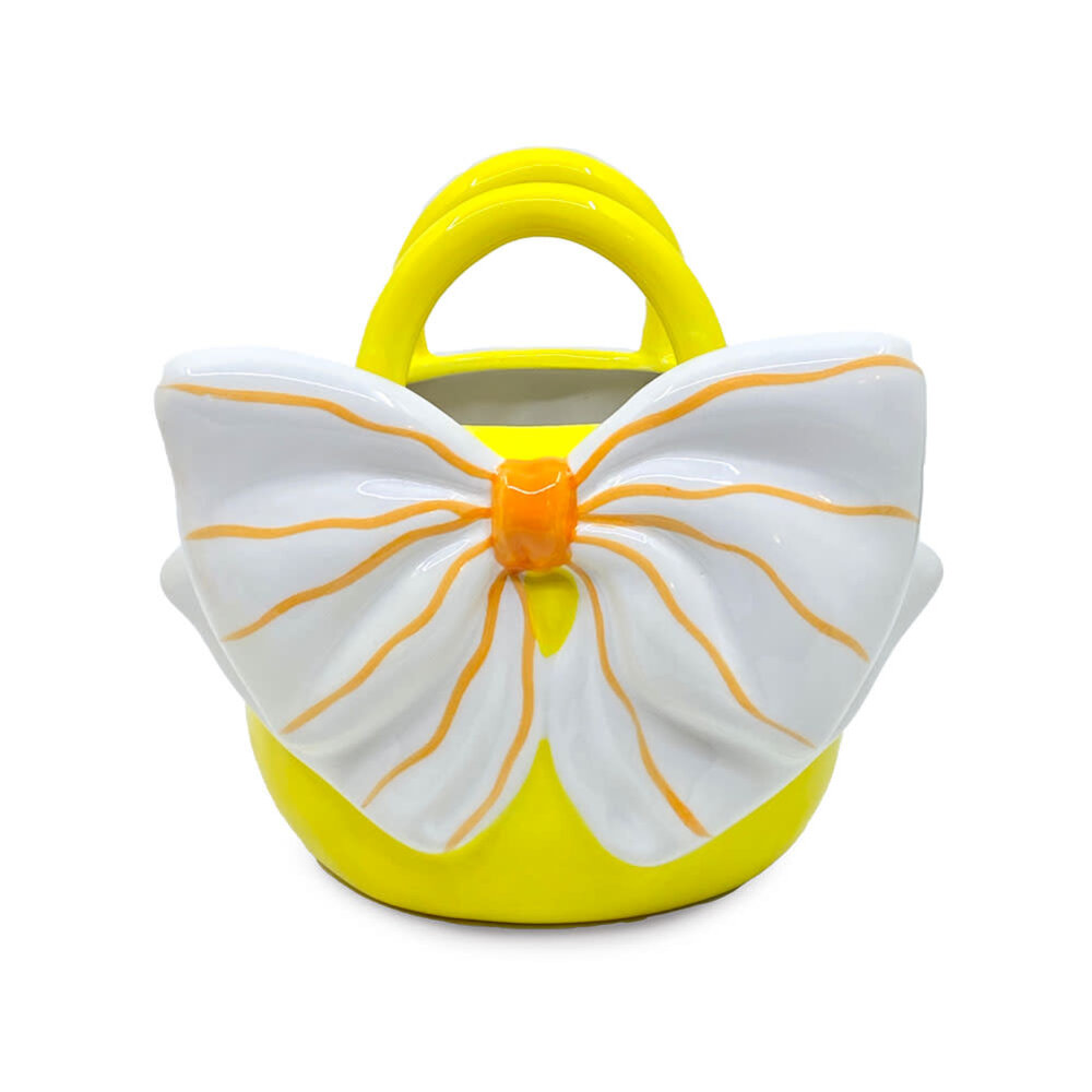 Melting Pot - Vaasje Yfke Handtas met Strik 18x17cm in 4 kleuren Melting Pot - Vaasje Yfke Handtas met Strik 18x17cm in 4 kleuren