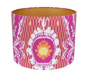 Melting Pot - Lampenkap Persane Ikat Roze Beige 40x30cm Melting Pot - Lampenkap Persane Ikat Roze Beige 40x30cm