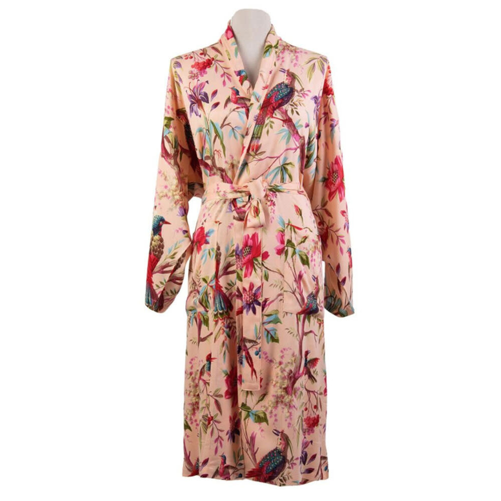 Imbarro - Kimono Royal Paradise Peach Viscose one-size Imbarro - Kimono Royal Paradise Peach Viscose one-size