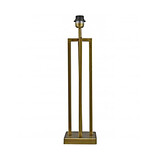 Melting Pot - Tafel Lamp Voet Rectangle Brons Metaal 10x58cm Melting Pot - Tafel Lamp Voet Rectangle Brons Metaal 10x58cm