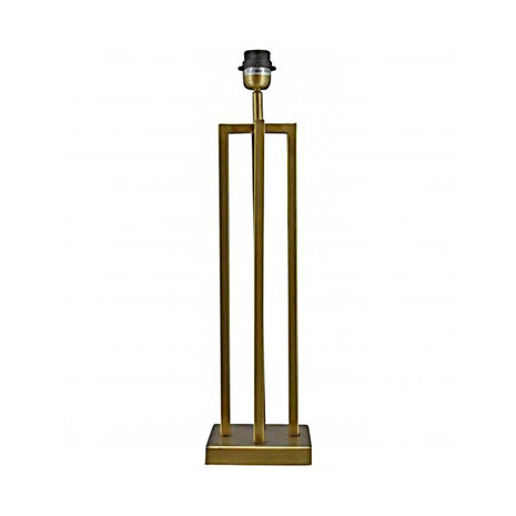 Melting Pot - Tafel Lamp Voet Rectangle Brons Metaal 10x58cm Melting Pot - Tafel Lamp Voet Rectangle Brons Metaal 10x58cm