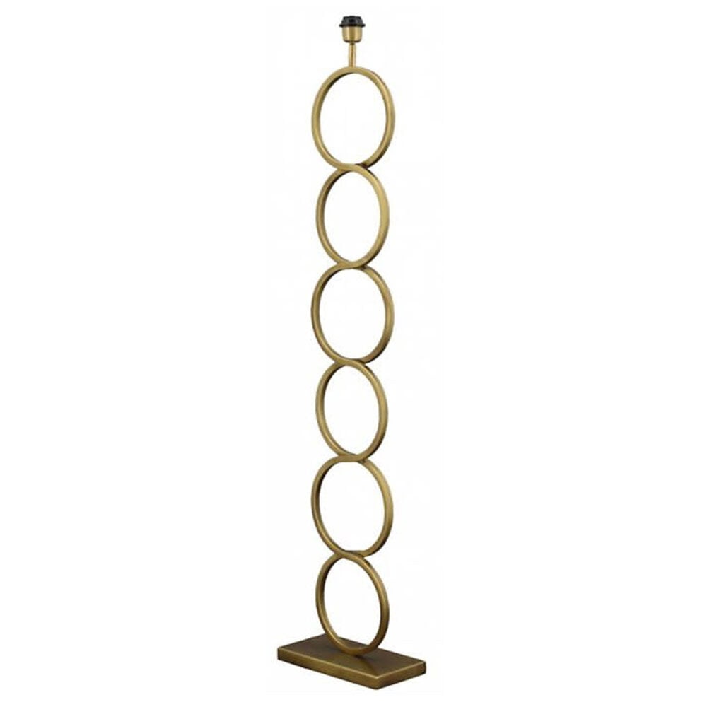 Melting Pot - Vloer Lamp Voet Capri 6 Ringen Brons Metaal 25x136cm Melting Pot - Vloer Lamp Voet Capri 6 Ringen Brons Metaal 25x136cm