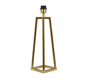 Melting Pot - Tafel Lamp Voet Pyramide Brons Metaal 16x48cm Melting Pot - Tafel Lamp Voet Pyramide Brons Metaal 16x48cm