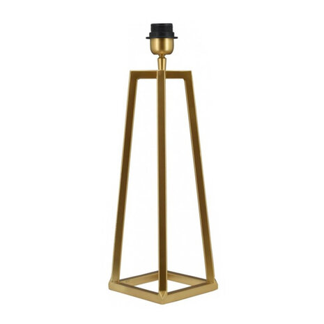 Melting Pot - Tafel Lamp Voet Pyramide Brons Metaal 16x48cm Melting Pot - Tafel Lamp Voet Pyramide Brons Metaal 16x48cm
