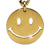 Melting Pot - Ketting Big Smiley Goud Verguld Roestvrij Staal 50cm Melting Pot - Ketting Big Smiley Goud Verguld Roestvrij Staal 50cm