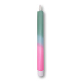 Melting Pot - LED-Kaars Candy Groen Aqua Roze 2x25cm + timer