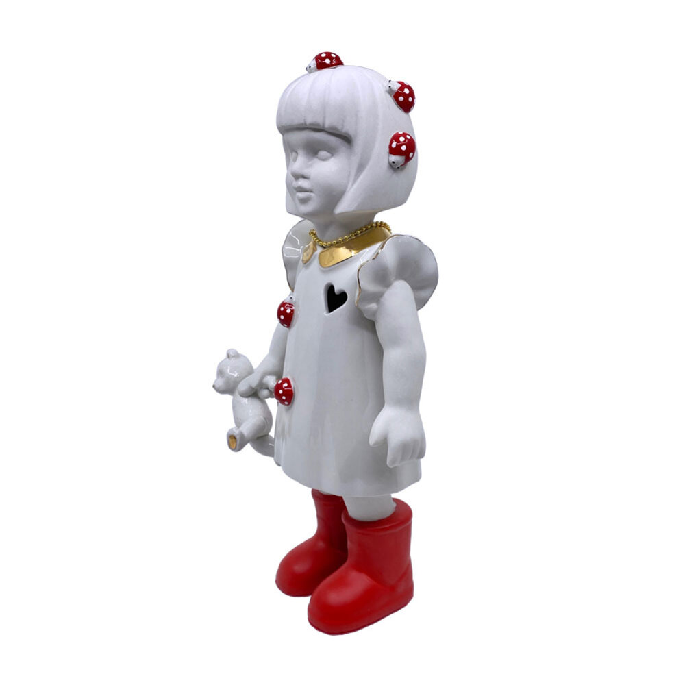 Lammers en Lammers - Femke Lieveheersbeestjes Rode Laarzen 30cm Lammers en Lammers - Femke Lieveheersbeestjes Rode Laarzen 30cm