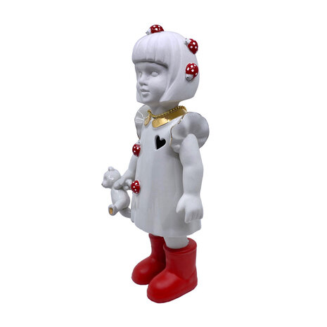 Lammers en Lammers - Femke Lieveheersbeestjes Rode Laarzen 30cm Lammers en Lammers - Femke Lieveheersbeestjes Rode Laarzen 30cm