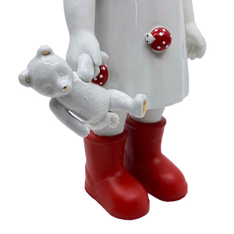 Lammers en Lammers - Femke Lieveheersbeestjes Rode Laarzen 30cm Lammers en Lammers - Femke Lieveheersbeestjes Rode Laarzen 30cm