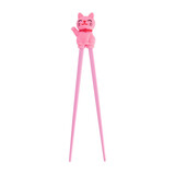 Tokyo Design Studio - Kinder Eetstokjes Lucky Cat Roze 22cm