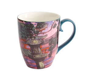 Melting Pot - Drink Mok Kawaii Temple Fuji 340ml in cadeau doos Melting Pot - Drink Mok Kawaii Temple Fuji 340ml in cadeau doos