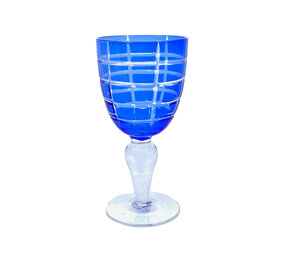 Pols Potten - Wijnglazen Cobalt Mix 8x17cm per stuk Pols Potten - Wijnglazen Cobalt Mix 8x17cm per stuk