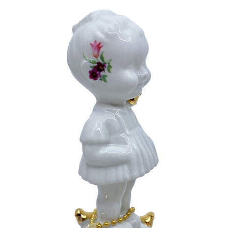 Lammers en Lammers - Quitie Pie Meisje Porselein 17cm