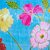 Colmore - Vaas Bloemen Blauw Multicolor Metaal 20x26cm Colmore - Vaas Bloemen Blauw Multicolor Metaal 20x26cm