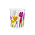 Waxinehouder Krokus Multicolor Glas 9x10cm Waxinehouder Krokus Multicolor Glas 9x10cm