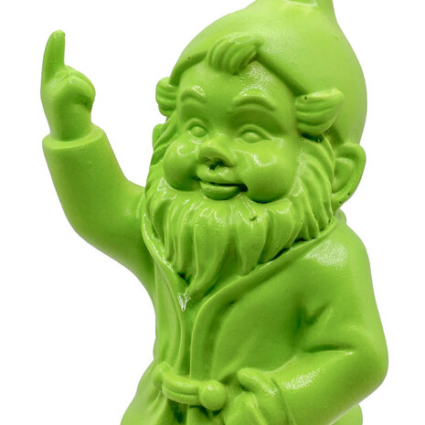 Melting Pot - Beeldje Kabouter Fuck You Lime Groen 15cm Melting Pot - Beeldje Kabouter Fuck You Lime Groen 15cm