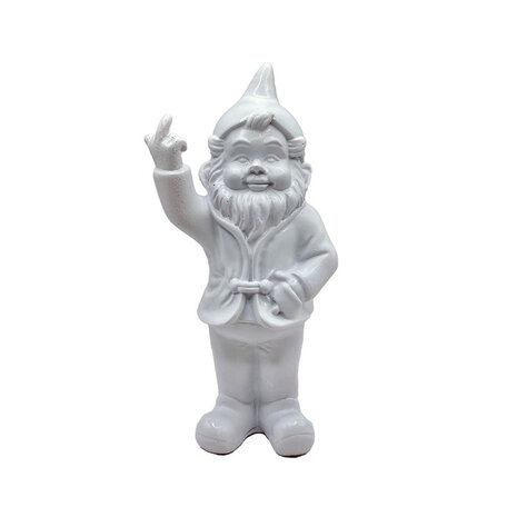 Melting Pot - Beeldje Kabouter Fuck You Wit 15cm