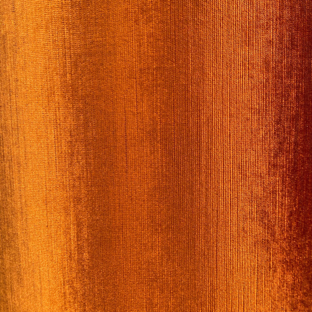 Colmore - Lampenkap Oranje Glans Velours 30x30cm Colmore - Lampenkap Oranje Glans Velours 30x30cm