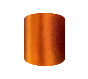 Colmore - Lampenkap Oranje Glans Velours 25x25cm Colmore - Lampenkap Oranje Glans Velours 25x25cm