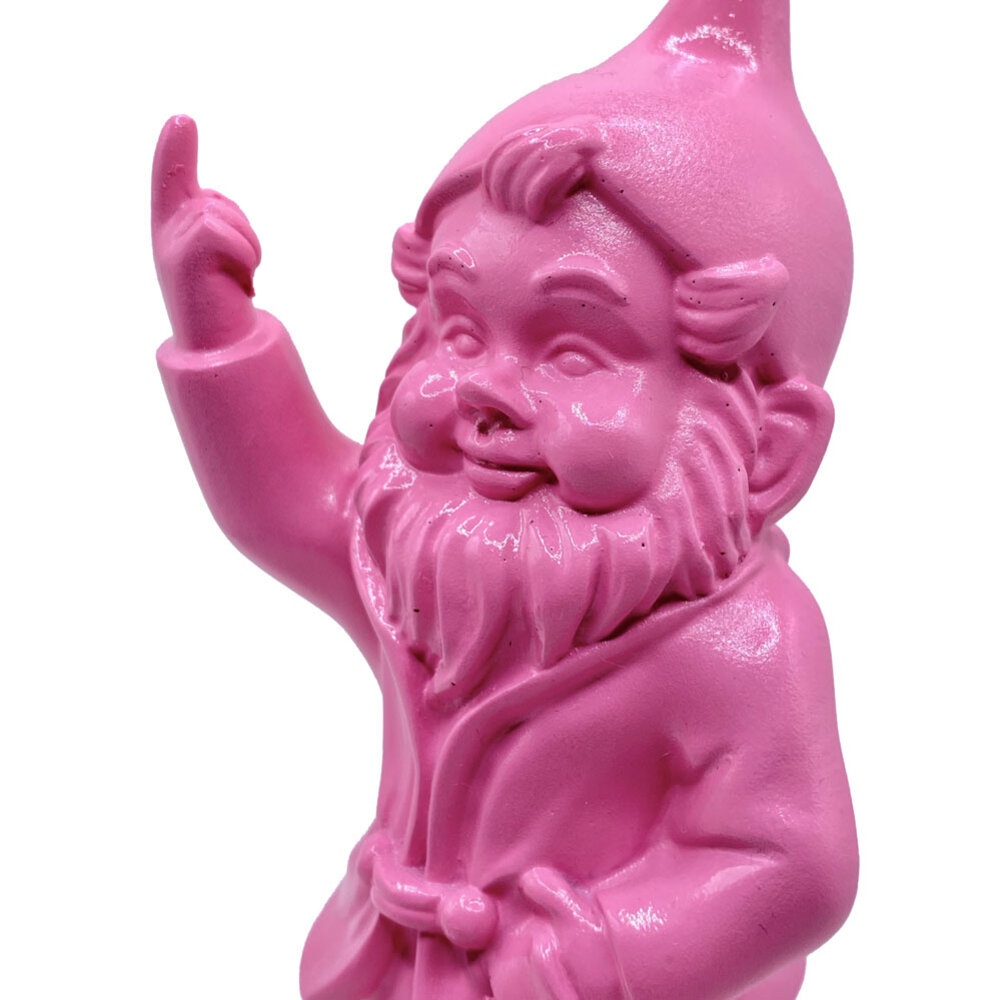 Melting Pot - Beeldje Kabouter Fuck You Roze 15cm