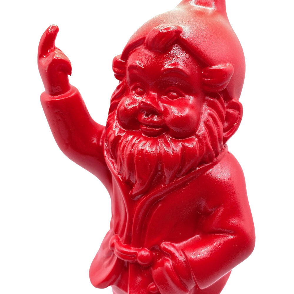 Melting Pot - Beeldje Kabouter Fuck You Rood 15cm Melting Pot - Beeldje Kabouter Fuck You Rood 15cm