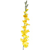 Colmore - Kunstbloem Gladiool Geel op Steel 108cm Colmore - Kunstbloem Gladiool Geel op Steel 108cm