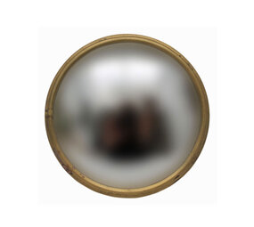 Melting Pot - Spiegeltje Rond Bol Convex Antiek Goud 20cm Melting Pot - Spiegeltje Rond Bol Convex Antiek Goud 20cm