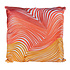 Sierkussen Swirls Oranje Geel Katoen 50x50cm Sierkussen Swirls Oranje Geel Katoen 50x50cm