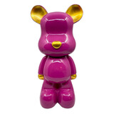 Melting Pot - Beeld Design Beer Fuchsia Gouden Details 26x48cm