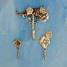 Doing Goods - Wandhaakje Maisie Flower Messing 2x5cm Doing Goods - Wandhaakje Maisie Flower Messing 2x5cm