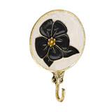 Doing Goods - Wandhaak Lina Flower Multi Messing 11x17cm Doing Goods - Wandhaak Lina Flower Multi Messing 11x17cm