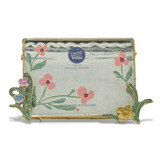 Doing Goods - Fotolijstje Ivy Flowers Messing 19x11cm - foto 18x10cm Doing Goods - Fotolijstje Ivy Flowers Messing 19x11cm - foto 18x10cm