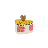 Doing Goods - Sieraaddoosje Erin Heart Multicolor Karton 6x3cm Doing Goods - Sieraaddoosje Erin Heart Multicolor Karton 6x3cm