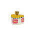 Sieraaddoosje Erin Heart Multicolor Karton 6x3cm Sieraaddoosje Erin Heart Multicolor Karton 6x3cm