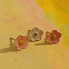 Doing Goods - Ladeknop Faye Flower Pink Messing 5x5cm Doing Goods - Ladeknop Faye Flower Pink Messing 5x5cm