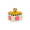 Doing Goods - Doosje Erin Heart Multicolor Paper 8x4cm Doing Goods - Doosje Erin Heart Multicolor Paper 8x4cm