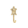 Doing Goods - Wandhaakje Tommy Turtle Messing 3x6cm Doing Goods - Wandhaakje Tommy Turtle Messing 3x6cm