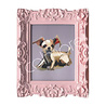 Colmore - Schilderij Chihuahua in Roze Barok Lijst 30x35cm handgeschilderd Colmore - Schilderij Chihuahua in Roze Barok Lijst 30x35cm handgeschilderd