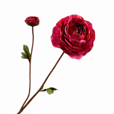 Melting Pot - Kunstbloem Rankonkel 2 Bloemen Tak 65cm in 5 kleuren Melting Pot - Kunstbloem Rankonkel 2 Bloemen Tak 65cm in 5 kleuren