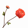 Melting Pot - Kunstbloem Rankonkel 2 Bloemen Tak 65cm in 5 kleuren Melting Pot - Kunstbloem Rankonkel 2 Bloemen Tak 65cm in 5 kleuren