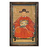 Melting Pot - Schilderij Chinese Voorouder Steek Rood Multi 56x91cm ingelijst Melting Pot - Schilderij Chinese Voorouder Steek Rood Multi 56x91cm ingelijst