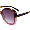 Okkia - Zonnebril ANNA Butterfly Havana Pink met Donkere Gradient Lenzen en Veerpoten OK019-HP Okkia - Zonnebril ANNA Butterfly Havana Pink met Donkere Gradient Lenzen en Veerpoten OK019-HP