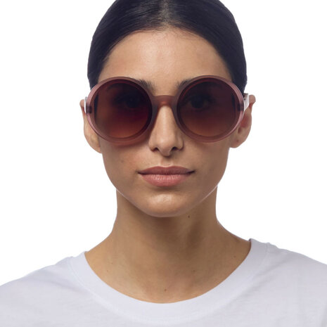 Okkia - Zonnebril MONICA Round Pink Havana OK014-PH Okkia - Zonnebril MONICA Round Pink Havana OK014-PH